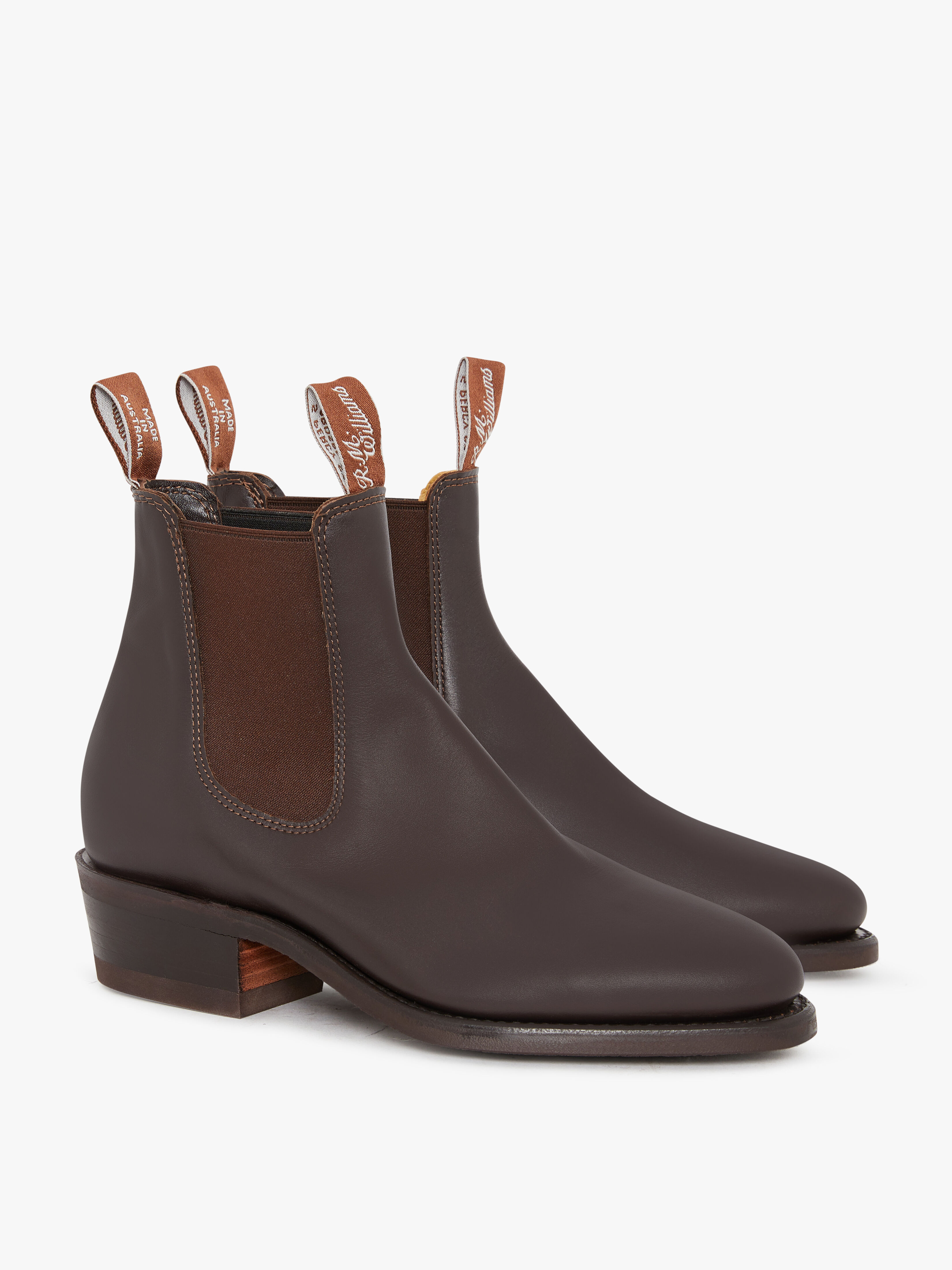 rm williams black chelsea boots