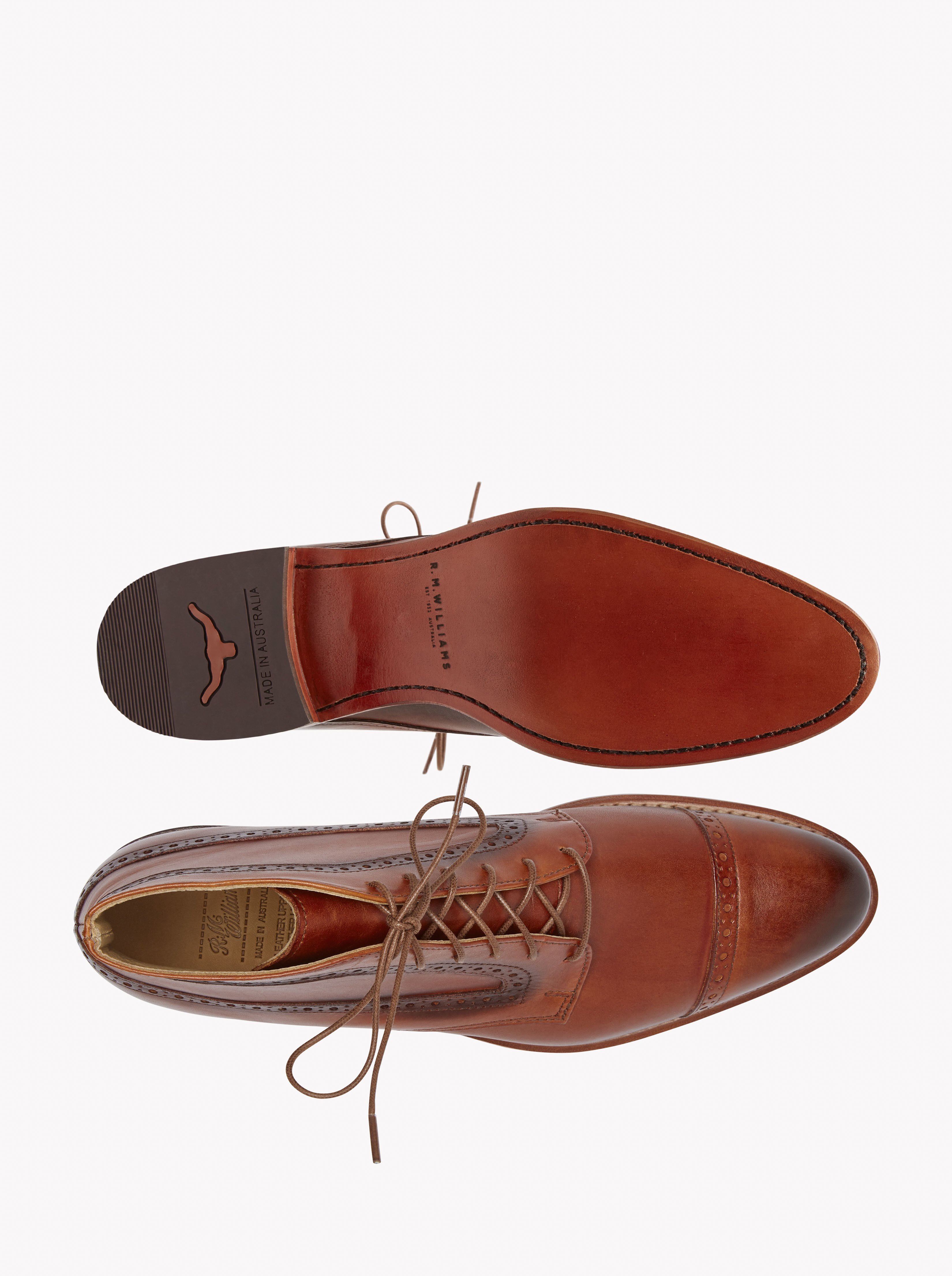 rm williams lace up shoes