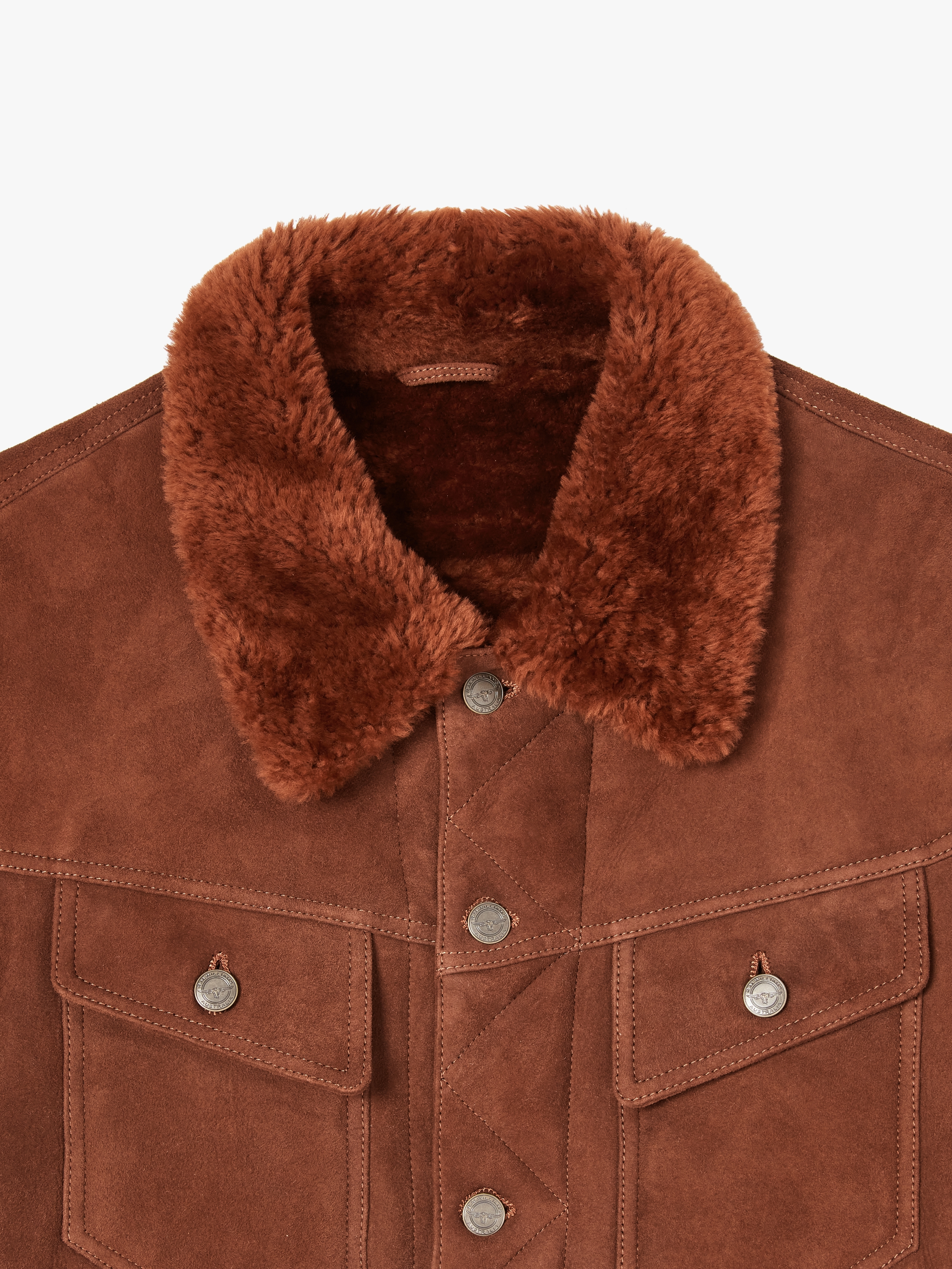 shearling jacket rm williams